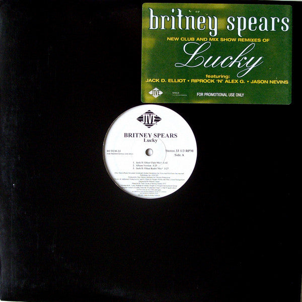 Britney Spears : Lucky (12", Promo)