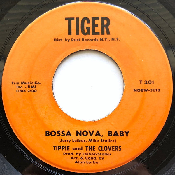 Tippie & The Clovers : The Bossa Nova (My Heart Said)  (7")