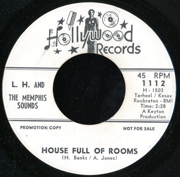 L.H. & The Memphis Sounds : Double Up / House Full Of Rooms (7", Promo)