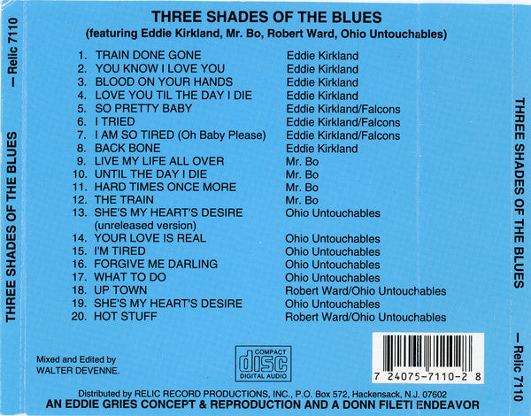 Various : 3 Shades Of The Blues (CD, Comp)