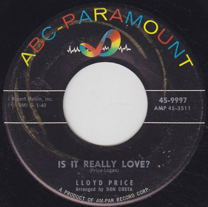 Lloyd Price : Where Were You (On Our Wedding Day)? (7", Single)