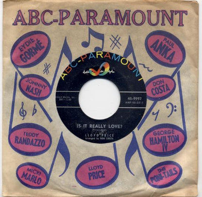Lloyd Price : Where Were You (On Our Wedding Day)? (7", Single)