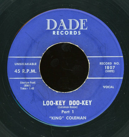 King Coleman : Loo-Key Doo-Key (7", Single)