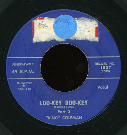 King Coleman : Loo-Key Doo-Key (7", Single)
