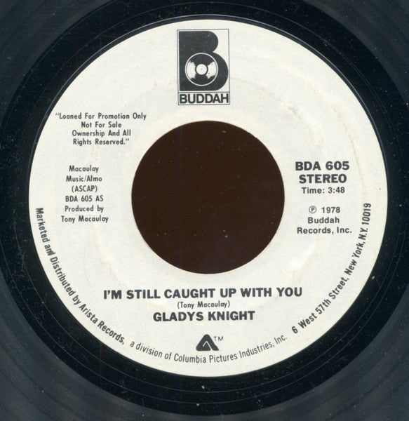 Gladys Knight : I'm Still Caught Up With You (7", Mono, Promo, Styrene)