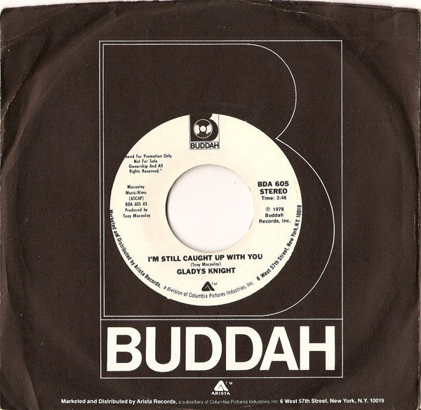 Gladys Knight : I'm Still Caught Up With You (7", Mono, Promo, Styrene)