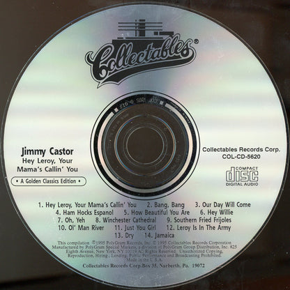 Jimmy Castor : Hey Leroy (CD, Album, Bon)