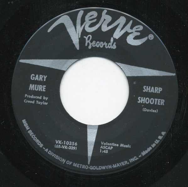 Gary Mure : Crack-Up / Sharp Shooter (7", Single)