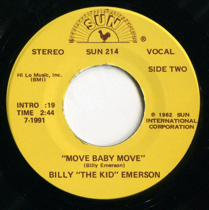 Smokey Joe (5) / Billy Emerson : Signifying Monkey / Move Baby Move (7", Single, RE)