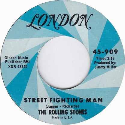 The Rolling Stones : Street Fighting Man / No Expectations (7", Single, Styrene)