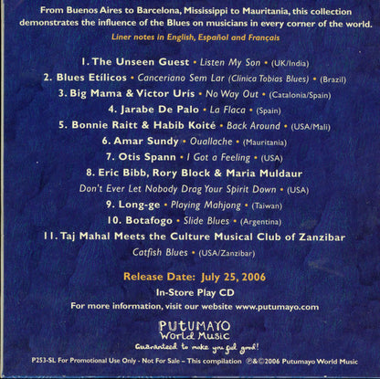 Various : Blues Around The World (CD, Comp, Promo, Car)