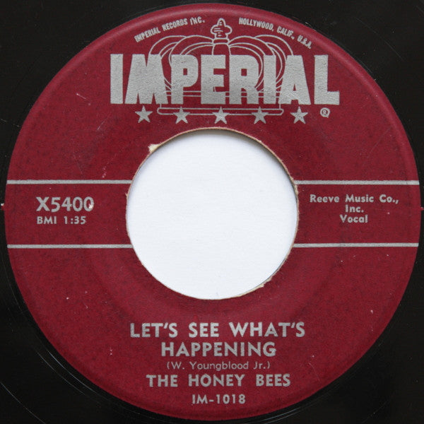 The Honey Bees (6) : Endless / Let's See What's Happening (7")