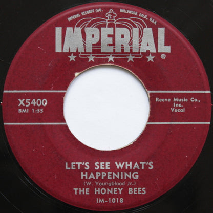 The Honey Bees (6) : Endless / Let's See What's Happening (7")