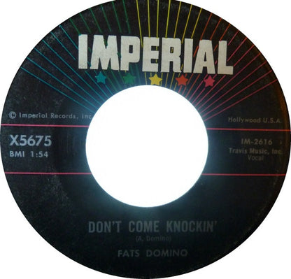 Fats Domino : Walking To New Orleans (7", Single)