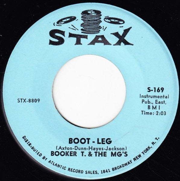 Booker T & The MG's : Boot-Leg / Outrage (7", Single)