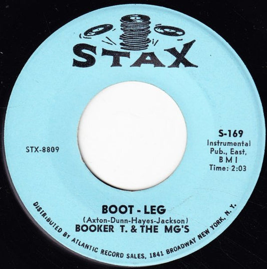 Booker T & The MG's : Boot-Leg / Outrage (7", Single)