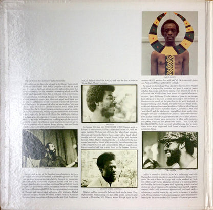 Marion Brown : Geechee Recollections (LP, Album, Quad)