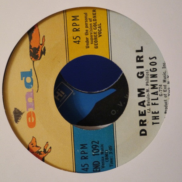 The Flamingos : Dream Girl / Time Was (7")