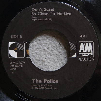 The Police : Don't Stand So Close To Me '86 (7", Single, Styrene)