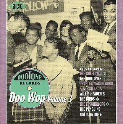 Various : Dootone Doo Wop Volume 3 (CD, Comp)