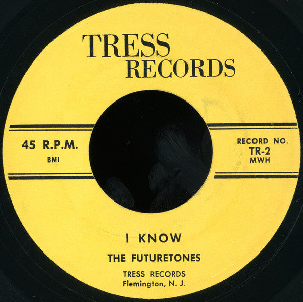 The Futuretones : Roll On / I Know (7", RE, Unofficial)