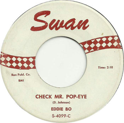 Eddie Bo : Check Mr. Pop-Eye / Now Let's Pop-Eye (7")