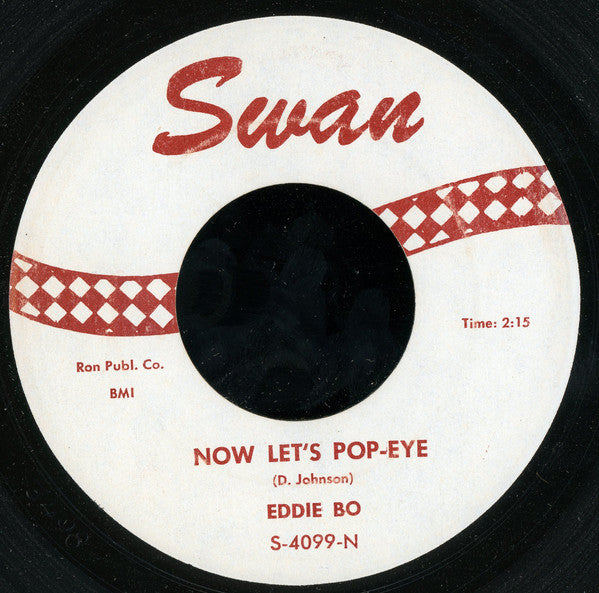 Eddie Bo : Check Mr. Pop-Eye / Now Let's Pop-Eye (7")