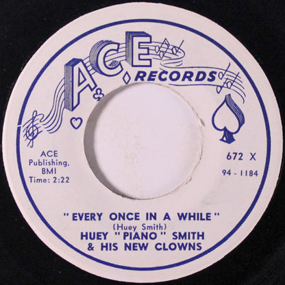 Huey "Piano" Smith & His Clowns : Somebody Told It / Every Once In A While (7")