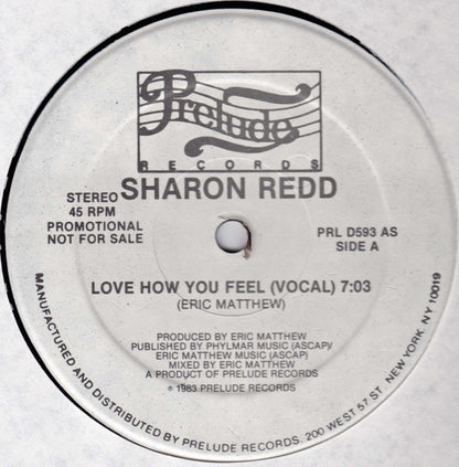 Sharon Redd : Love How You Feel (12", Promo)