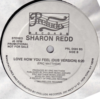 Sharon Redd : Love How You Feel (12", Promo)