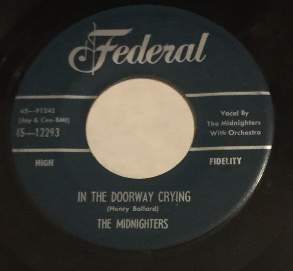 The Midnighters : E Basta Cosi / In The Doorway Crying (7")