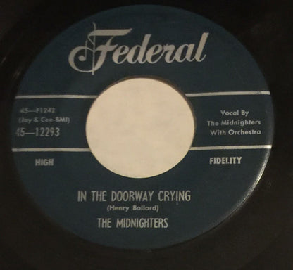 The Midnighters : E Basta Cosi / In The Doorway Crying (7")