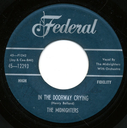 The Midnighters : E Basta Cosi / In The Doorway Crying (7")