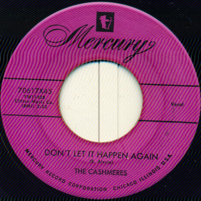The Cashmeres : Don't Let It Happen Again / Boom Mag-Azeno Vip Vay (7", Single)