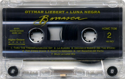 Ottmar Liebert And Luna Negra : Borrasca (Cass, Album, HX )