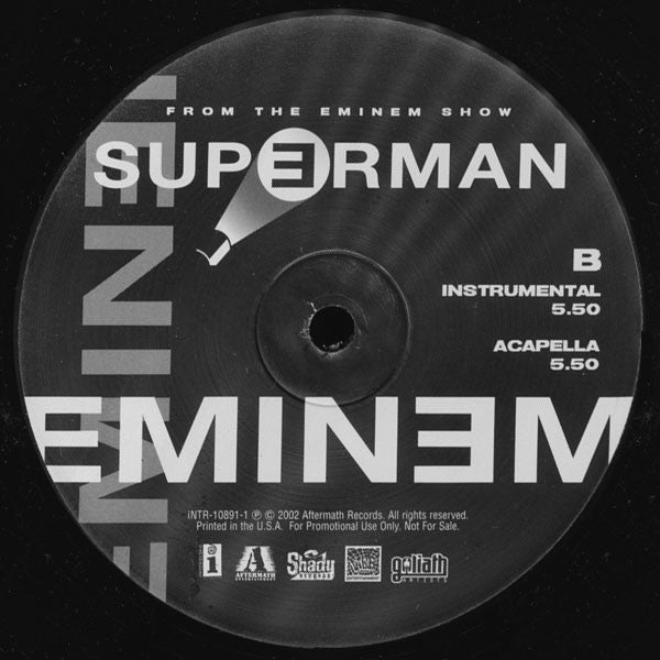 Eminem : Superman (12", Promo)