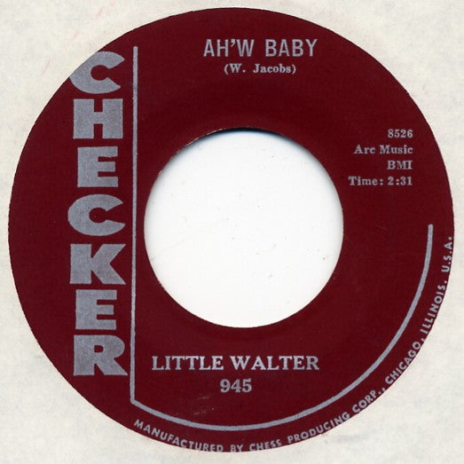 Little Walter : Ah'w Baby / I Had My Fun (7", Single)