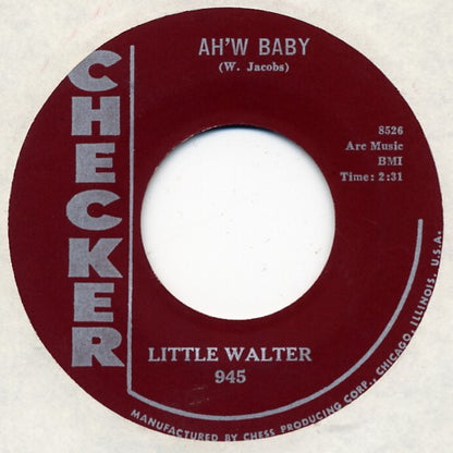 Little Walter : Ah'w Baby / I Had My Fun (7", Single)