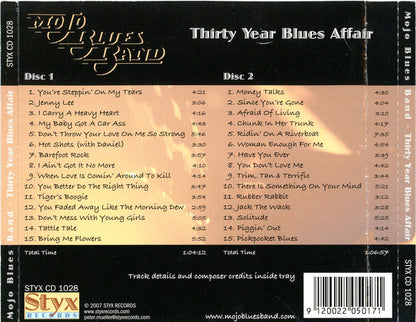 Mojo Blues Band : Thirty Year Blues Affair (2xCD, Album)