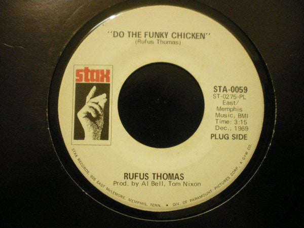 Rufus Thomas : Do The Funky Chicken (7", Promo)