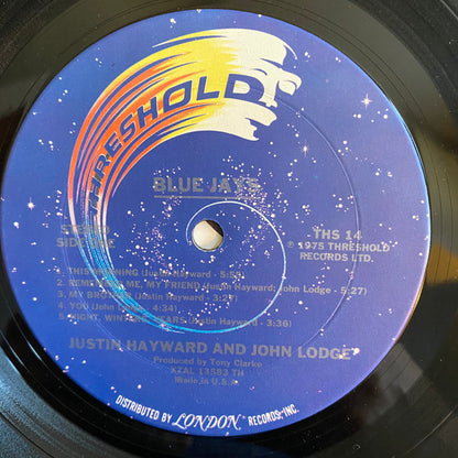 Justin Hayward And John Lodge : Blue Jays (LP, Album, Ter)