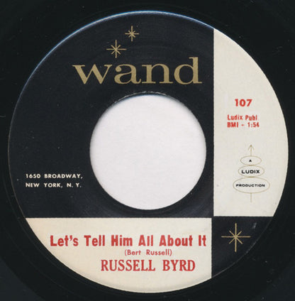 Russell Byrd : You'd Better (7")