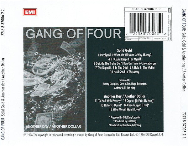 Gang Of Four : Solid Gold & Another Day / Another Dollar (CD, Comp, RM, RP)