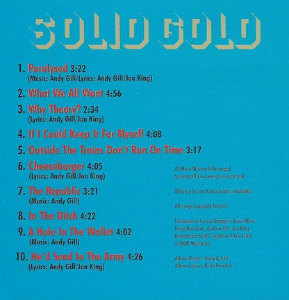Gang Of Four : Solid Gold & Another Day / Another Dollar (CD, Comp, RM, RP)