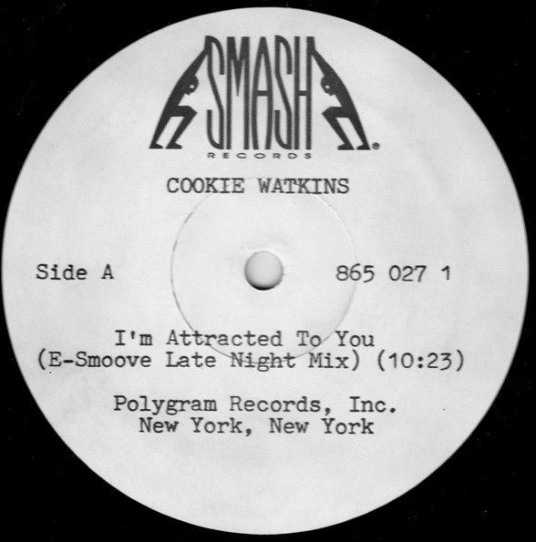 Cookie Watkins : I'm Attracted To You (12", Promo)