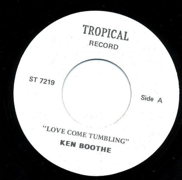 Ken Boothe : Love Come Tumbling  (7")
