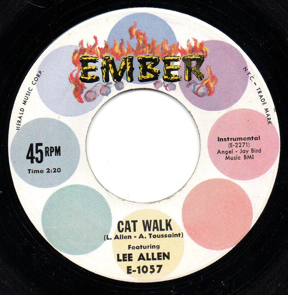 Lee Allen : Cat Walk  /  Creole Alley (7", Single)