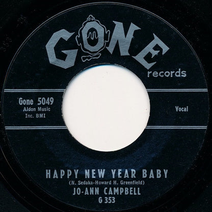 Jo Ann Campbell : Happy New Year Baby (7", Single, Styrene)