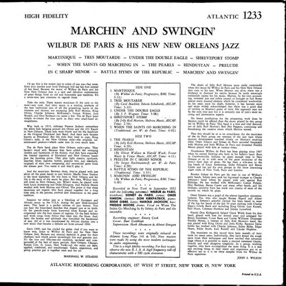 Wilbur De Paris And His New New Orleans Jazz : Marchin' And Swingin' (LP, Album, RM)