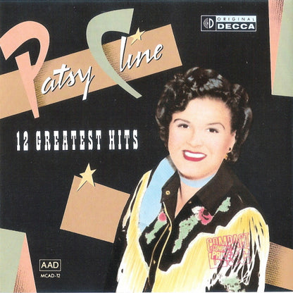 Patsy Cline : 12 Greatest Hits (CD, Comp, RE, RM, DAD)
